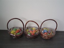 Oster-Deko - 3x braune Weiden