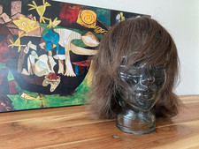 Perücke braun hochwertig wie