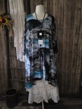 Lagenlook,L`Atelier du Rose  56 58 60 62  Kleid Ballonkleid Tunika Shirt