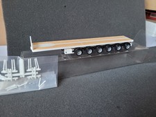 Nooteboom Ballasttrailer 6 achsig Rungen  Schwertransporte  weiß von  herpa