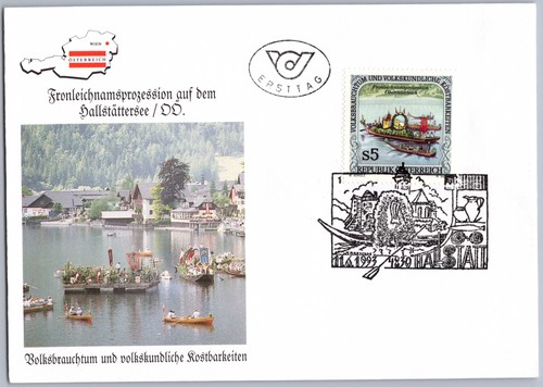 österreich fdc hallstatt - Österreich,