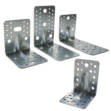 Schwerlast Winkelverbinder 55 - 172 mm Bauwinkel Holzverbinder Sicke verzinkt CE