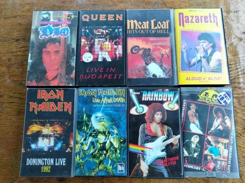 16xrock metal vhs - metal, vhs-kassette