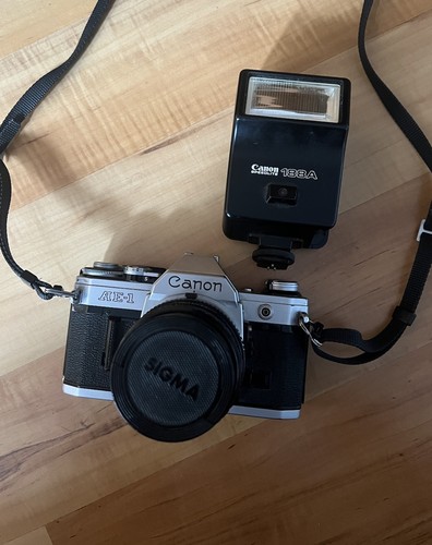 Canon kamera mit sigma - ae-1,