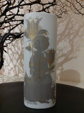 Rosenthal signierte Björn  Wiinblad Sammuramat Vase Oval