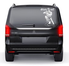 Glück auf Autoaufkleber |