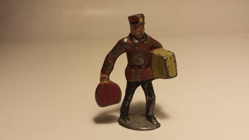 Modelleisenbahn figur sehr alt - figur,