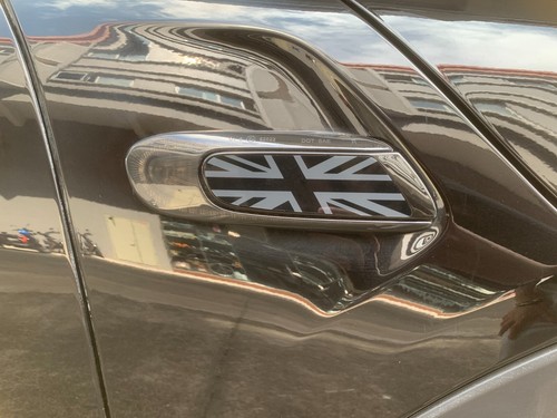 Side scuttles union jack black - union,