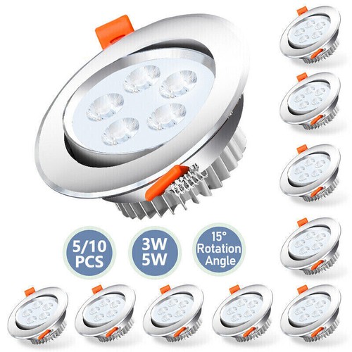 10x led einbauleuchte 5w - 3-10x,