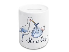 Spardose zur Geburt Jungen Its