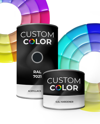 Custom color autolack matt - color,