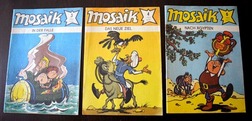Mosaik abrafaxe hefte von - 3,