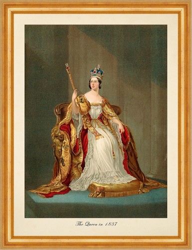 Queen victoria krönungsrobe - queen,