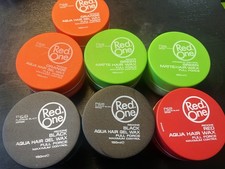 7x Dosen RED ONE WAX Haarwachs Halbvoll