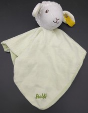 Steiff Schnuffeltuch grün mit