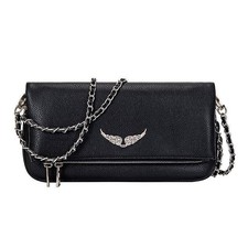 Women Leather Square Bag with