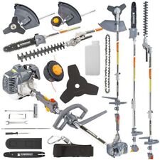 Benzin Rasentrimmer Motorsense Kettensäge Heckenschere Zubehör Multifunktion