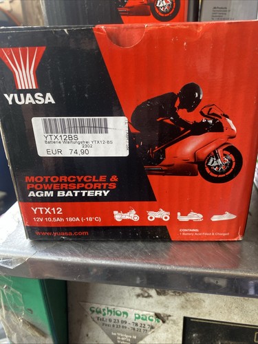 Yuasa ytx12 agm 10ah - ytx12,