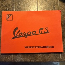 Vespa Gs Messerschmitt Werkstatthandbuch
