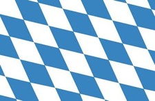 Autoaufkleber Sticker Fahne Bayern Raute Flagge Aufkleber