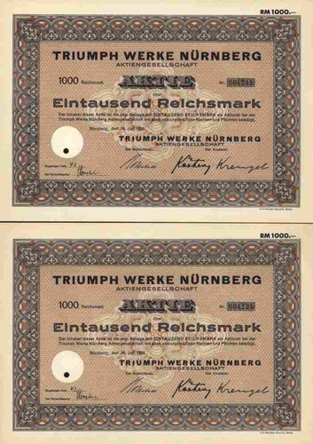Triumph werke ag - triumph,