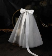 Schlicht Tüll Brautschleier