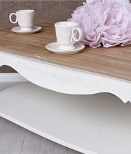 CouchTisch Shabby Vintage 120x60 cm für Selbstabholer