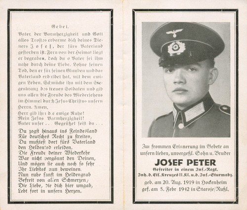 Wk2 sterbebild deathcard - sterbebild,