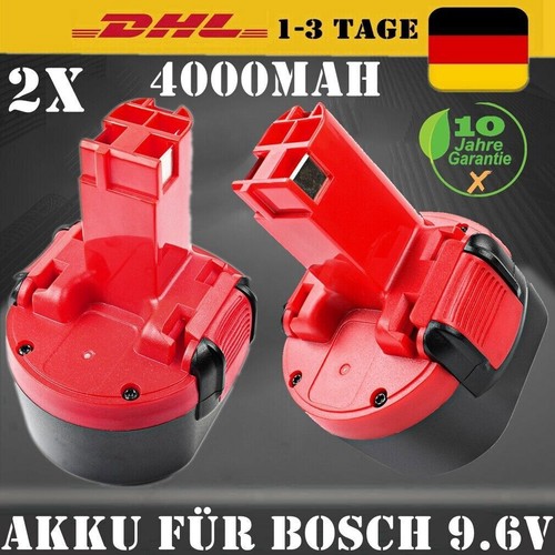 2x4000mah für bosch akku 6v - für,