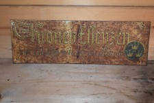 Altes Blechschild 20/30er