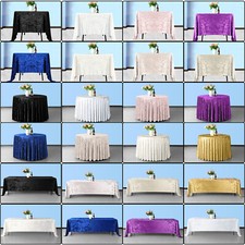 Crushed Velvet Tischdecke