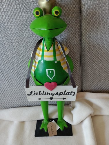 Frosch gartenfigur - frosch,