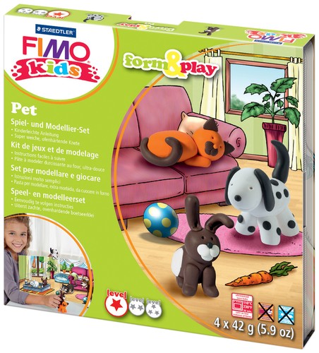 Fimo kids modellier set form - kids, &