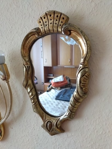 Vintage wandspiegel gold - vintage,