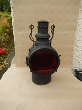 Original Signallampe der DR ( DDR ) mit Brenner und Glaskolben ( ca.50er Jahre )