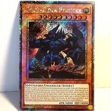 Yugioh Götter-Karte Obelisk Der Peiniger Platinum Secret Rare RA03-DE230 NM 
