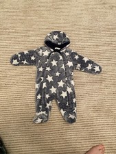 ⛵ STERNTALER⛵ edler Overall mit Kaputze /Anzug Gr 62,wie NEU