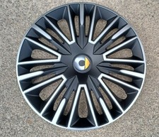 4 Alu-Design Radkappen 15 Zoll JEREZ schwarz/silber für Smart
