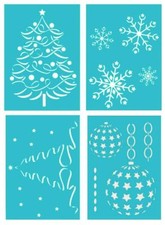 Schablone Weihnachten