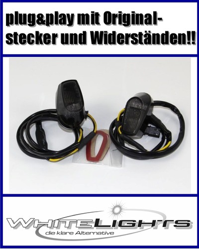Schwarze led blinker - schwarze,