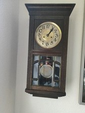 Pendeluhr Wanduhr Gustav Becker Um 1900 Vintage Antik Uhrwerk