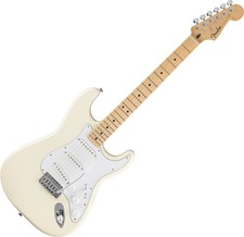 B-WARE Fender Standard Stratocaster E-Gitarre Olympic White Ahorn Griffbrett