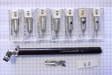 Standardgraph Trichterfedern Satz mit Halter