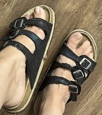 Gebrauchte Elle für Sammler Liebhaber Leder Innensohle Gr. 40 Stark Getragene