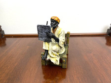 Bronze Skulptur of writing