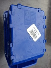 10 Sück Terry Eco-Box 111 Gr. 2 blau 111x76 x168mm Sichtlagerboxen Stapelkisten