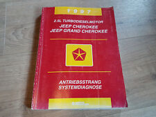 1997 Jeep Cherokee (+Grand) 2,5 Turbo Diesel Diagnosehandbuch Systemdiagnose 