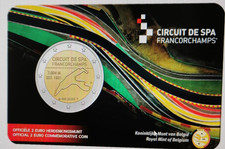 2025 Belgien 2 Euro "Circuit de Spa Francorchamps" CC in FR oder NL BU Auf Lager