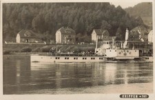 AK Krippen Schaufelraddampfer