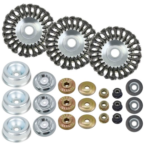 Unkrautbürste 150mm für - 3x,